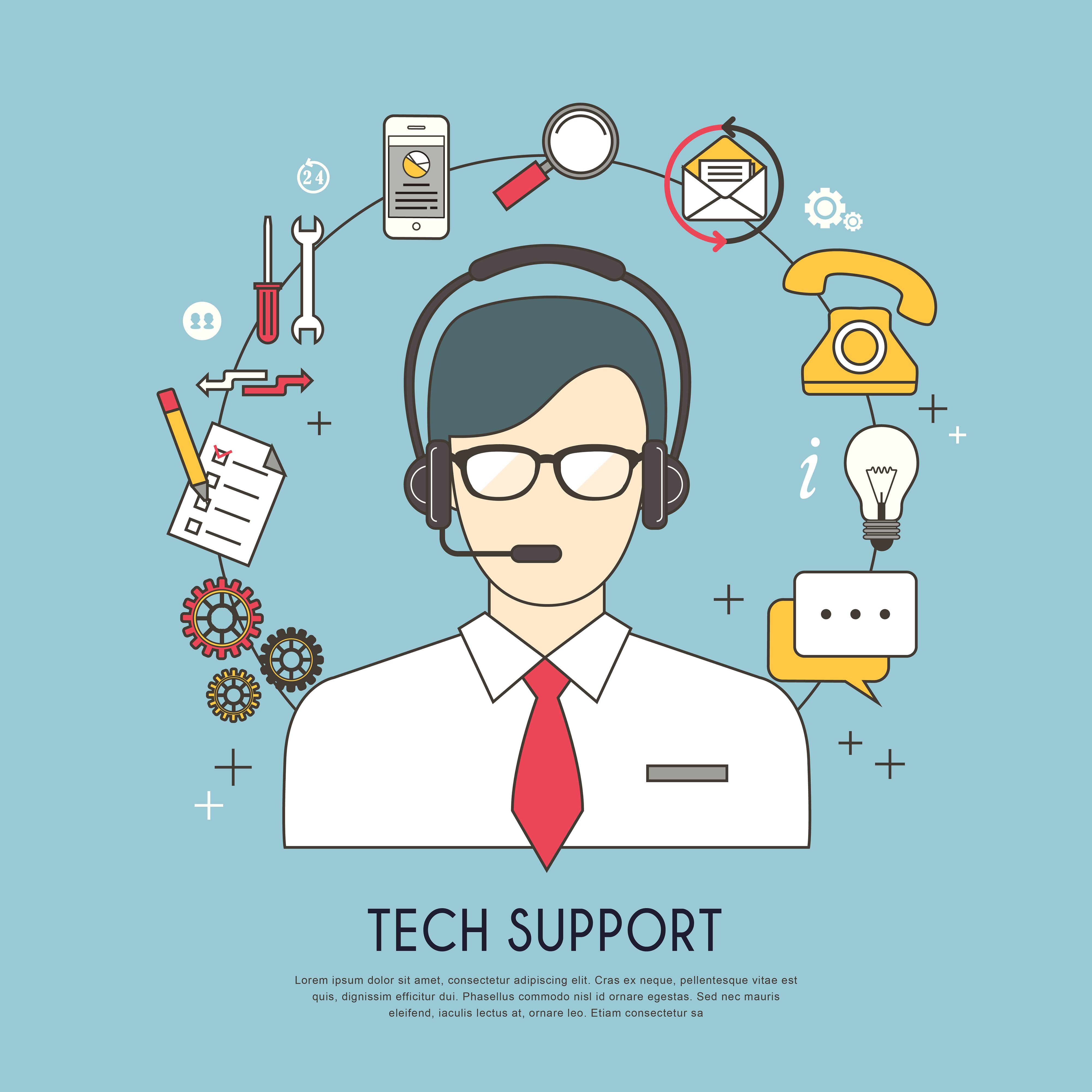 Image of tech support