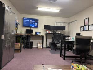 interior photo of office at Central ValleyTechCare North Fresno location