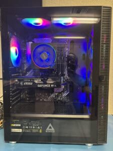 Gaming computer repair at Central Valley TechCare North Fresno Office